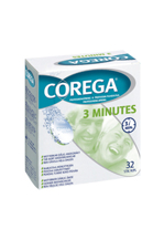 Corega Tabs 3 minuters